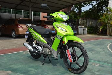 Κίνα Η πράσινη Cub χρώματος μοτοσικλέτα, 4 κτυπά Cub μηχανικών δίκυκλων τον τρόπο φρεναρίσματος δίσκων/τυμπάνων προμηθευτής